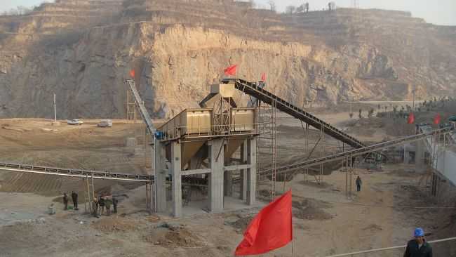 制砂機(jī)現(xiàn)場(chǎng)